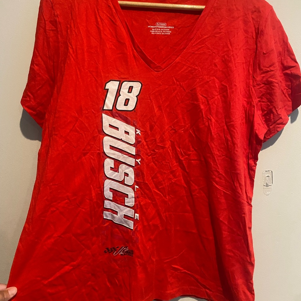Kyle Busch #18 Red Racing Tee